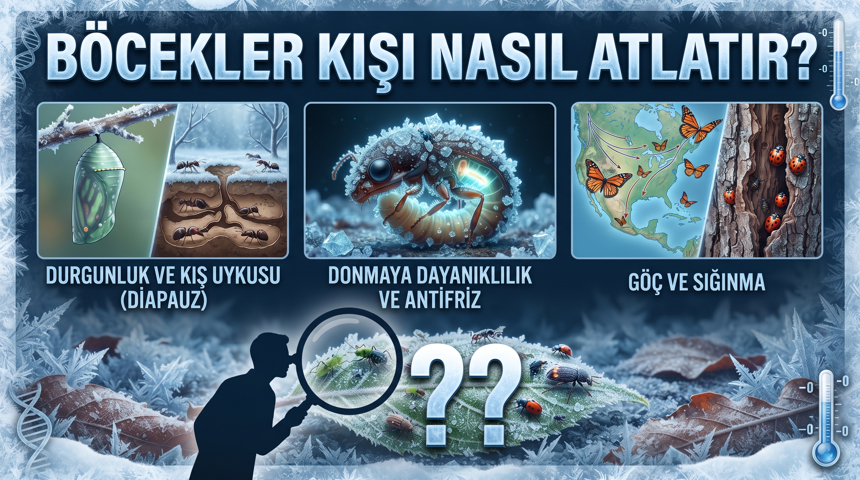 Böcekler Kışı Nasıl Atlatır?